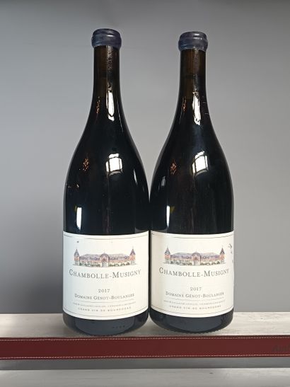 ** 2 Magnums CHAMBOLLE MUSIGNY 2017 - GENOT-BOULANGER...