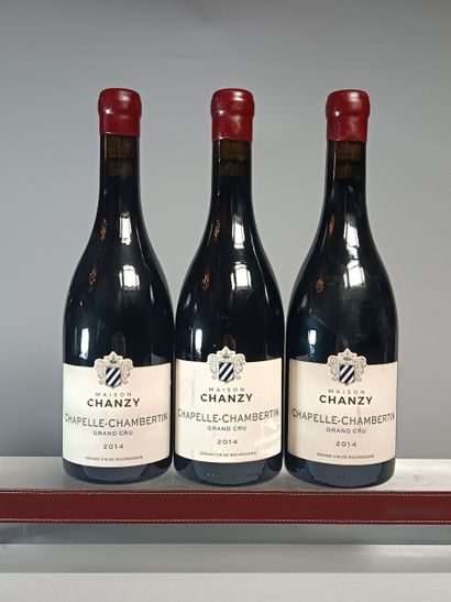 ** 3 Bouteilles CHAPELLE CHAMBERTIN Grand...