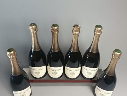 ** 6 Bottles CHAMPAGNE DUVAL- LEROY Grand...