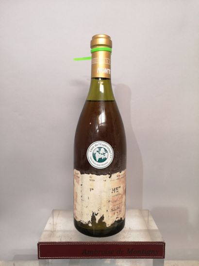 1 Bottle MONTRACHET Grand cru - La ROMANEE...
