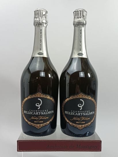 ** 2 Bottles CHAMPAGNE BILLECART SALMON 