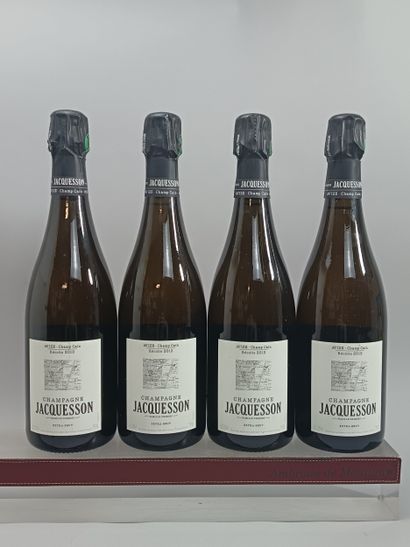 ** 4 Bottles CHAMPAGNE JACQUESSON AVIZE 