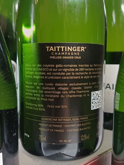 ** 12 Bouteilles CHAMPAGNE TAITTINGER 