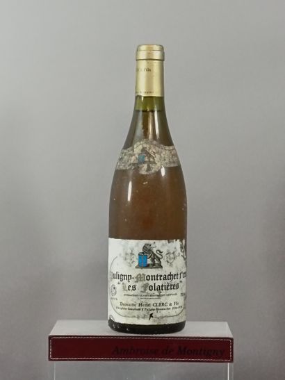 1 bottle PULIGNY MONTRACHET 1er Cru 