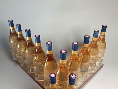 ** 12 Bouteilles CLOS du TEMPLE rosé Gérard...