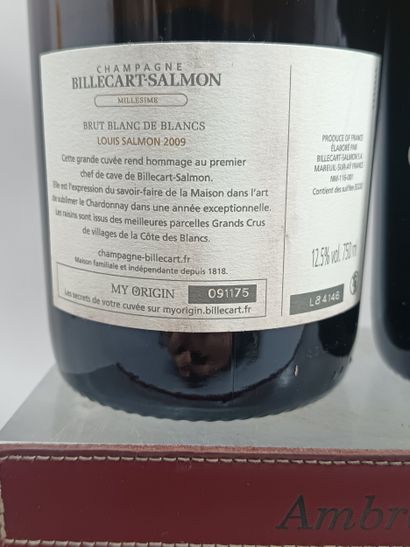 ** 2 Bottles CHAMPAGNE BILLECART SALMON 