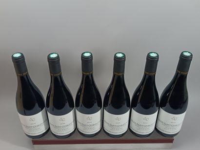 6 bouteilles NUITS St. GEORGES 1er cru Murgers...
