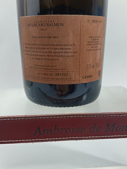 ** 1 Bottle CHAMPAGNE BILLECART SALMON 