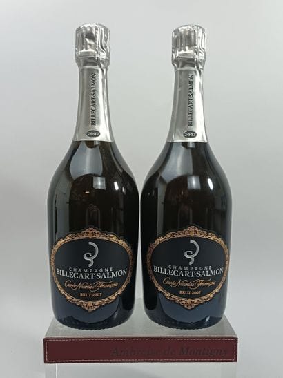 ** 2 Bottles CHAMPAGNE BILLECART SALMON 