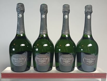 ** 4 Bottles CHAMPAGNE LAURENT PERRIER GRAND...