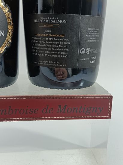 ** 2 Bottles CHAMPAGNE BILLECART SALMON 