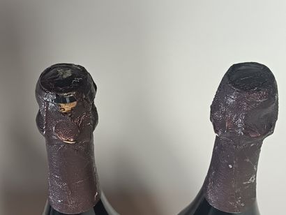 ** 2 Bottles CHAMPAGNE DOM PERIGNON Rosé...