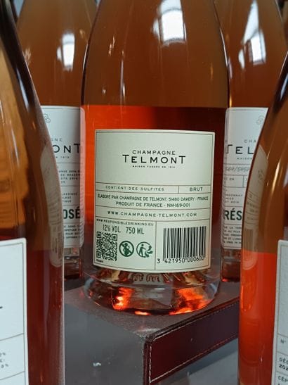 ** 12 bottles CHAMPAGNE TELMONT 