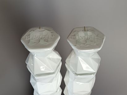 ** 2 Bouteilles VODKA BELVEDERE 