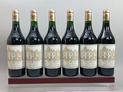 6 bottles Château HAUT BRION 1992 - 1er Gcc...