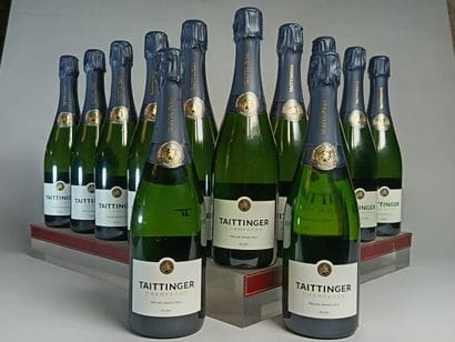 ** 12 Bouteilles CHAMPAGNE TAITTINGER 