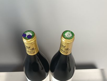 ** 2 Bouteilles BEAUNE 1er cru Le Clos des...