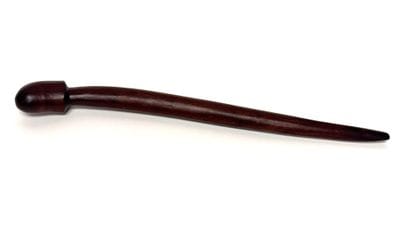 Wooden puzzle with phallic decoration
Kanak,...