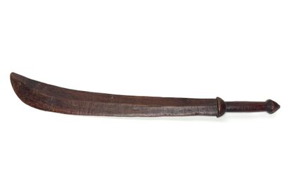 Wooden sword.
Kanak, New Zealand