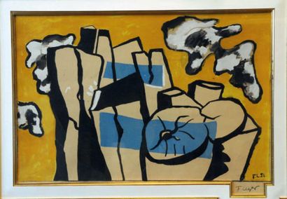 D'après Fernand LEGER (1881-1955)
Sérigraphie...