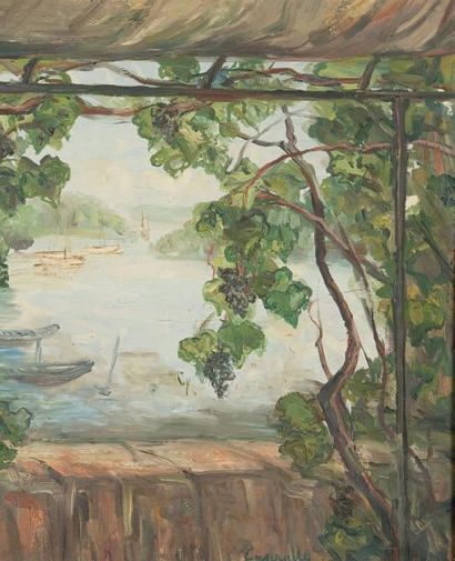 Pierre LAPRADE (1875-1932)
Les vignes, 1920...