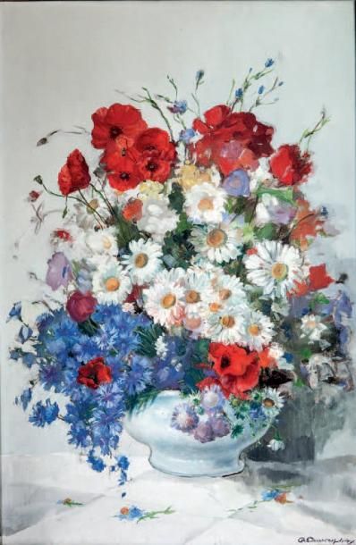R. DUCROUX (Actif au XXè)
Bouquet de fleurs...