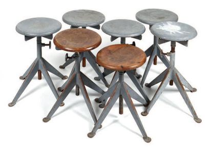 Jean PROUVÉ (1901-1984)
Ensemble de sept...