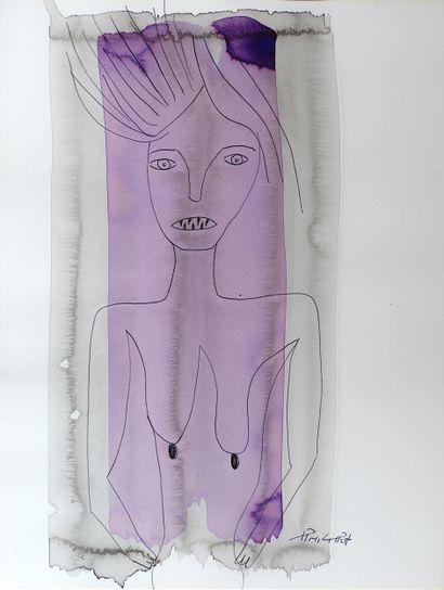 PHILIPPOT Renaud
Untitled / Ink wash and...