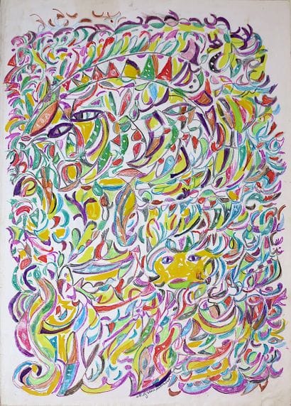 GRÜNENWALDT Martha (1910-2008)
Untitled /...