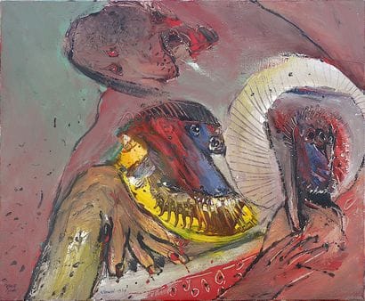 NITKOWSKI Stani (1949-2001)
Vierge éplorée...