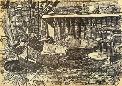 JOUHANNEAU Claude (1931-2011)
Untitled /...