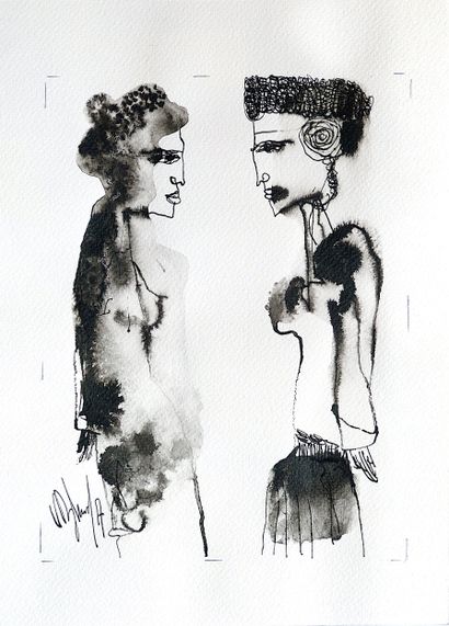 DEPADOVA Valérie
Untitled / Ink on paper...