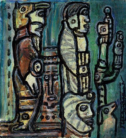 FILLAUDEAU Noël (1925-2003)
Untitled / Mixed...