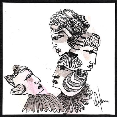 DEPADOVA Valérie
Untitled / Ink on paper...