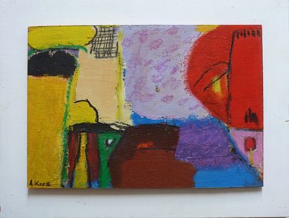 KRESS Annick
Untitled / Acrylic on wood /...
