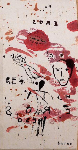 LARUS Eliane
Eros / Ink on blotting paper...