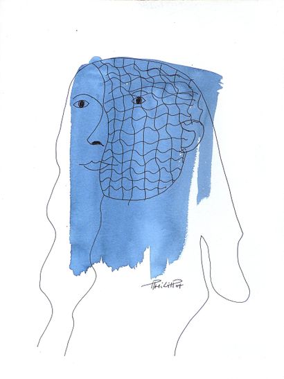 PHILIPPOT Renaud
Untitled / Ink wash and...