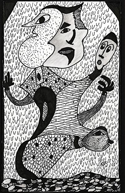 REY Robert
Sans titre / Encre sur papier...