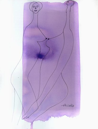 PHILIPPOT Renaud
Untitled / Ink wash and...