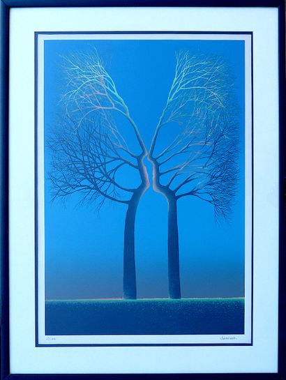 GRANGER Michel
Untitled / Silkscreen on paper...