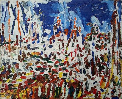 PEZZILLO Jérôme
Paysage portuaire / Acrylic...