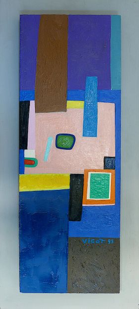 VIGOT Jacques (1948-2018)
La cuisine bleue...