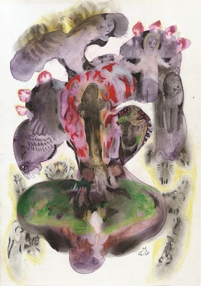 GABILAN Muriel
Fleur de l'invisible / Charcoal...