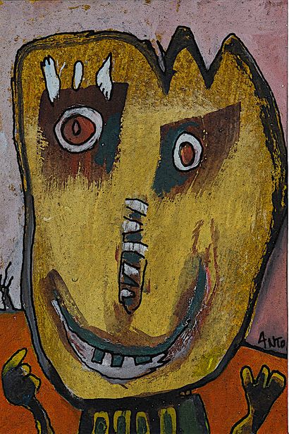 ANTO
Untitled / Mixed media on paper / Signed...