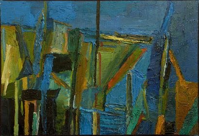 LE QUELLEC Bernard (1937-2020)
Marine / Oil...