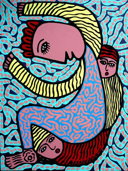 ASSADEDINE Mostafa
Untitled / Oil on isorel...