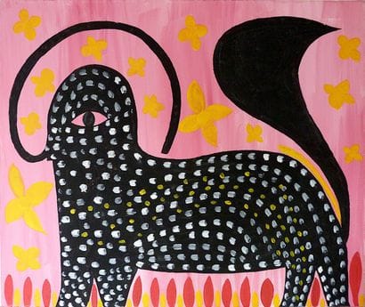 LE CHAPELAIN Monique
Untitled / Acrylic on...