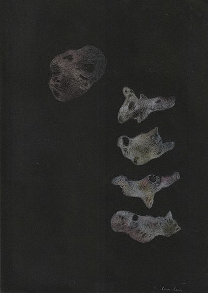 DESIDERI Mireille
Untitled / Mixed media...