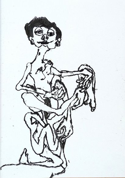 HENOCQ Marie
Untitled / Ink on paper / Signed...