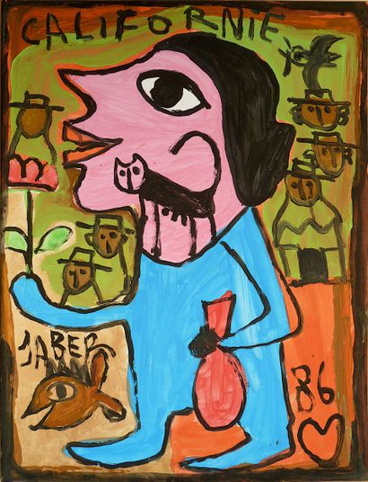 JABER (1938-2021)
Californie / Technique...